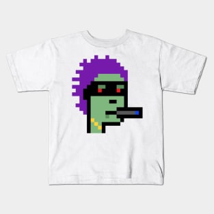 Nft Zombie CryptoPunk Kids T-Shirt